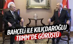 Bahçeli ile Kılıçdaroğlu TBMM’de görüştü