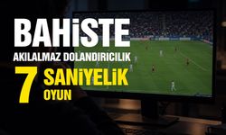 Bahiste akılalmaz yöntem! 7 saniyelik oyun