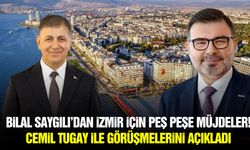 Bilal Saygılı'dan İzmir için peş peşe müjdeler! Cemil Tugay ile görüşmelerini açıkladı
