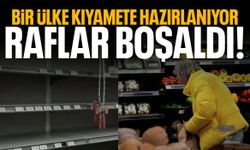 Bir ülke kıyamete hazırlanıyor! Hükümet 'hazırlanın' dedi, raflar boşaldı!