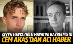 Geçen hafta oğlu hayatını kaybetmişti! Cem Akaş'dan acı haber