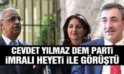 Cevdet Yılmaz, DEM Parti İmralı Heyeti ile görüştü