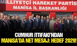 Cumhur İttifakı’ndan Manisa’da net mesaj: Hedef 2029!