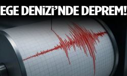 Ege Denizi’nde deprem! AFAD duyurdu