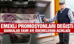 Emekli promosyonları değişti! Bankalar Ekim ayı ödemelerini açıkladı