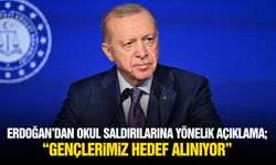 Erdoğan'dan okul saldırılarına ilişkin açıklama! "Gençlerimiz hedef alınıyor"