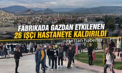 Fabrikada gazdan etkilendi! 26 işçi hastaneye kaldırıldı