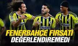 Fenerbahçe evinde Slavia Prag ile berabere kaldı