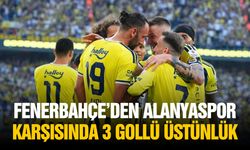 Fenerbahçe’den Alanyaspor karşısında 3 gollü üstünlük