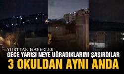 Gece yarısı neye uğradıklarını şaşırdılar!