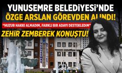 Yunusemre Belediyesi'nde Özge Arslan görevden alındı!