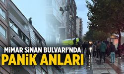 Mimar Sinan Bulvarı'nda panik anları!