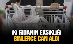 İki gıdanın eksikliği binlerce can aldı