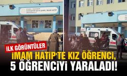 İmam Hatip'te bıçaklı kavga sonrası ilk görüntüler: 5 öğrenci yaralandı
