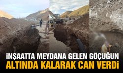 İnşaatta meydana gelen göçüğün altında kalarak can verdi