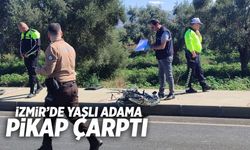 İzmir'de pikabın çarptığı bisikletli öldü