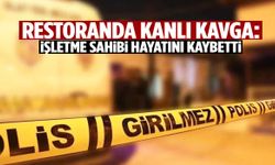 İzmir’de restoranda kanlı kavga: İşletme sahibi hayatını kaybetti