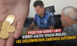 Kıbrıs Gazisi yolda buldu… Hiç düşünmeden zabıtaya götürdü! Poşetten servet çıktı