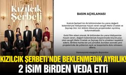 Kızılcık Şerbeti'nde beklenmedik ayrılık! İki isim birden veda etti