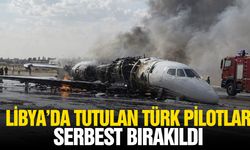 Libya’da tutulan Türk pilotlar serbest bırakıldı