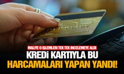 Kredi kartıyla bu harcamaları yapan yandı!
