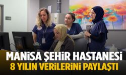 Manisa Şehir Hastanesi 8 yılın verilerini paylaştı