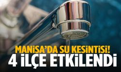 Manisa’da 4 ilçeyi etkileyen kesinti! Sular ne zaman gelecek?