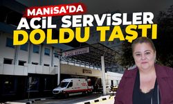 Manisa’da acil servisler doldu taştı!
