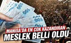Manisa’da en çok kazandıran meslek belli oldu!