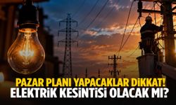 Manisa’da pazar planı yapacaklar dikkat! Kesinti olacak mı?