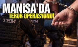 Manisa'da terör operasyonu! 18 şüpheli yakalandı