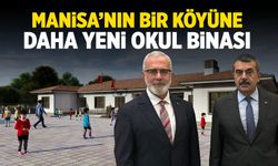 Manisa'nın bir köyüne daha yeni okul binası