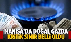 Manisa’nın doğal gaz limitleri belli oldu