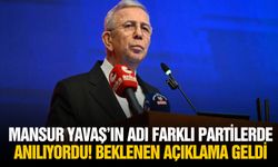 Mansur Yavaş'ın adı farklı partilerle anılıyordu! Beklenen açıklama geldi