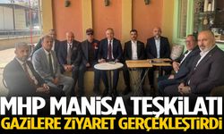 MHP Manisa teşkilatından gazilere ziyaret