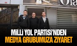Milli Yol Partisi’nden medya grubumuza ziyaret