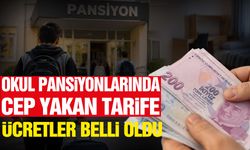Okul pansiyonlarında cep yakan tarife! Yeni ücretler belli oldu