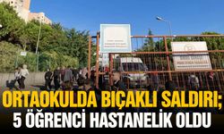 Ortaokulda bıçaklı saldırı; 5 kız öğrenci yaralandı