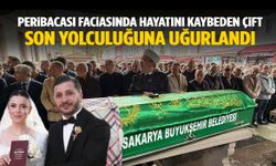Peribacası faciasında hayatını kaybeden çift son yolcuğuna uğurlandı