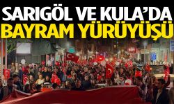 Sarıgöl ve Kula’da bayram yürüyüşü