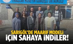 Sarıgöl’de maarif modeli için sahaya indiler