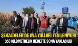 Şehzadeler’de ova yolları yenileniyor! 350 kilometrelik hedefte sona yaklaşıldı
