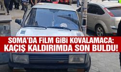Soma’da film gibi kovalamaca! Kaçış kaldırımda son buldu