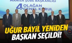 TOÇ Bir-Sen Manisa'da Uğur Bayil yeniden başkan seçildi