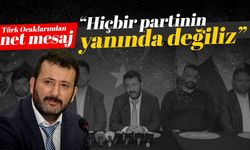 Türk Ocaklarından net mesaj: "Hiçbir partinin yanında değiliz"