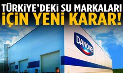 Türkiye’deki su markaları için yeni karar!