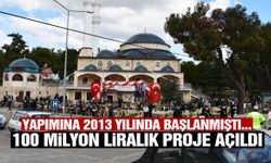 Yapımına 2013 yılında başlanmıştı… Gördes’te 100 milyon liralık proje açıldı!