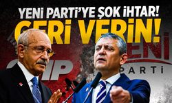 Yeni Parti'ye şok ihtar! Geri verin...