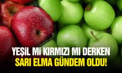 Yeşil mi kırmızı mı derken sarı elma gündem oldu!