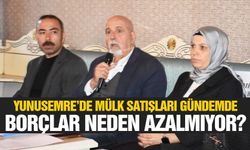 Yunusemre’de mülk satışları gündemde… Borçlar neden azalmıyor?